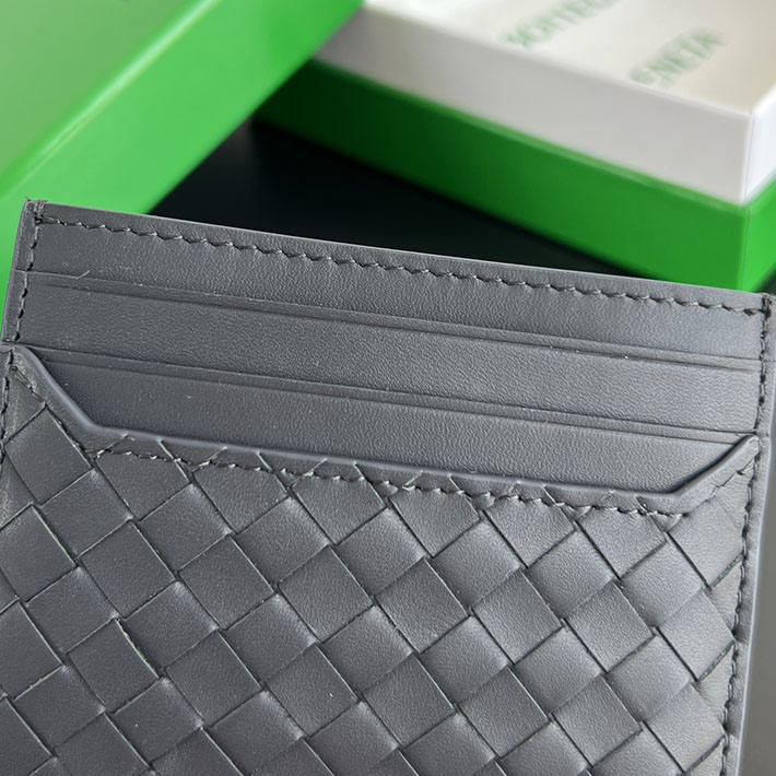 最高級ボッテガコピー Bottega Veneta イントレチャート ピッコロ カードケース スターリング 817397V4LQ11504 ボッテガ カードケース レディース - 画像 (5)
