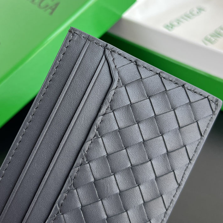 最高級ボッテガコピー Bottega Veneta イントレチャート ピッコロ カードケース スターリング 817397V4LQ11504 ボッテガ カードケース レディース - 画像 (4)