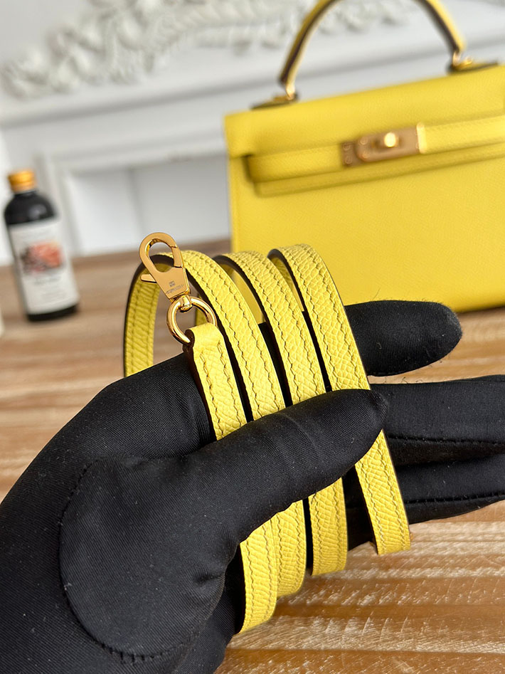 エルメス ショルダーバッグの定価 HERMES ケリーミニ2 ライム ヴォーエプソン ゴールド金具 H073663CC9R エルメス ショルダーバッグ 定価 - 画像 (6)