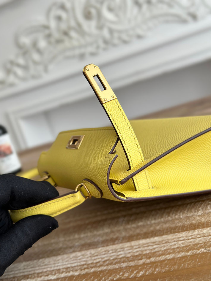 エルメス ショルダーバッグの定価 HERMES ケリーミニ2 ライム ヴォーエプソン ゴールド金具 H073663CC9R エルメス ショルダーバッグ 定価 - 画像 (5)