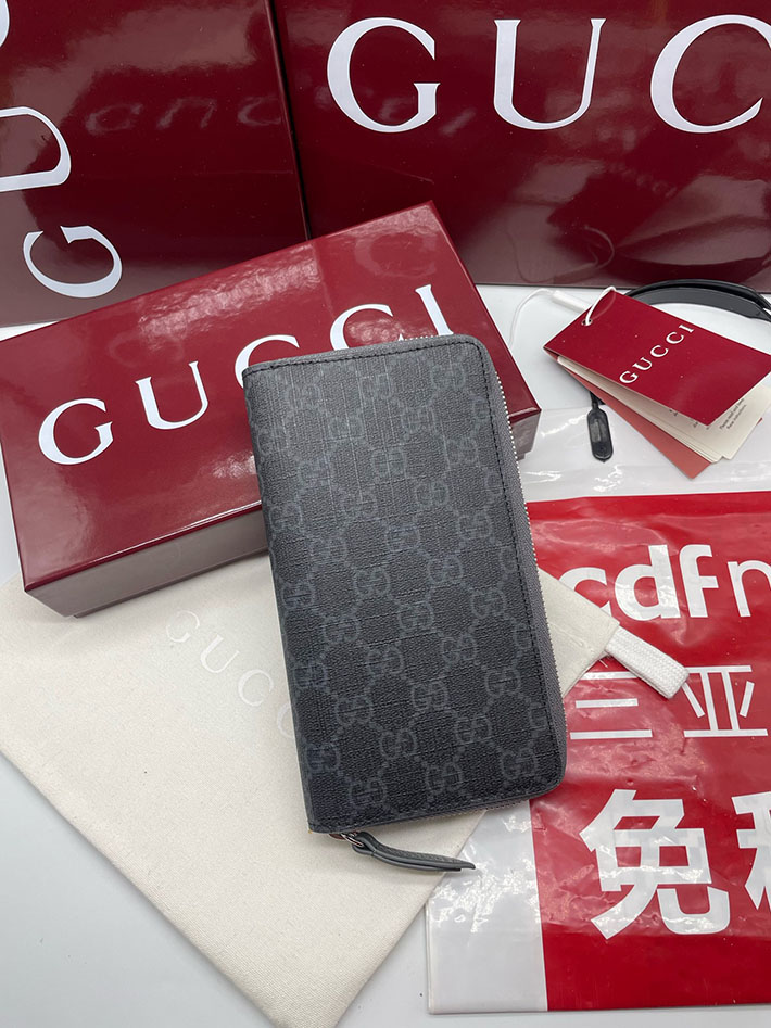 グッチ 財布 アウトレット GUCCI ジップアラウンドウォレット インテリア 822051 ブラック 2633293 グッチ 財布 メンズ 長財布 - 画像 (10)
