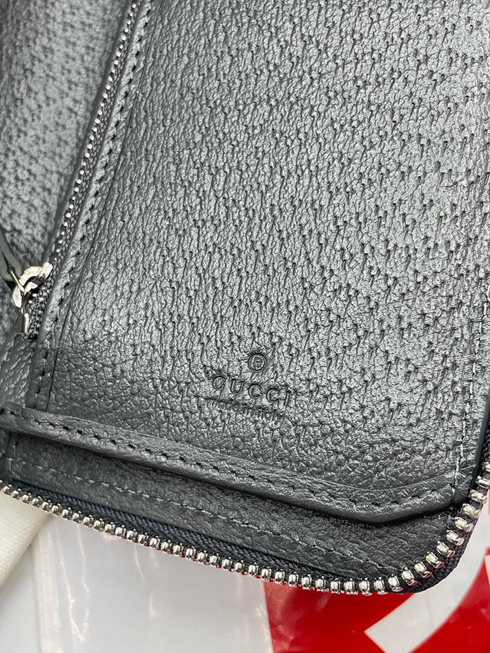 グッチ 財布 アウトレット GUCCI ジップアラウンドウォレット インテリア 822051 ブラック 2633293 グッチ 財布 メンズ 長財布 - 画像 (7)