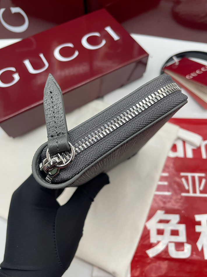 グッチ 財布 アウトレット GUCCI ジップアラウンドウォレット インテリア 822051 ブラック 2633293 グッチ 財布 メンズ 長財布 - 画像 (5)