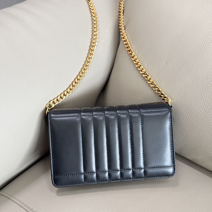 バーバリー バッグ アウトレット Burberry ローラ LOLA ミニ ローラバッグ ブラック 8059492 A1189 バーバリー ショルダーバッグ レディース - 画像 (9)