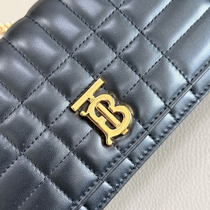 バーバリー バッグ アウトレット Burberry ローラ LOLA ミニ ローラバッグ ブラック 8059492 A1189 バーバリー ショルダーバッグ レディース - 画像 (8)