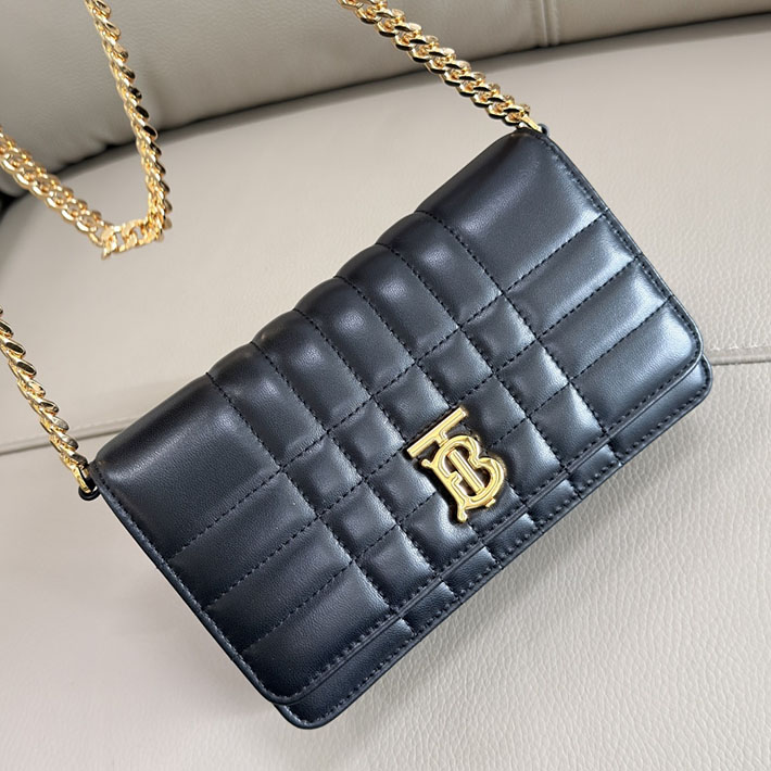 バーバリー バッグ アウトレット Burberry ローラ LOLA ミニ ローラバッグ ブラック 8059492 A1189 バーバリー ショルダーバッグ レディース - 画像 (7)