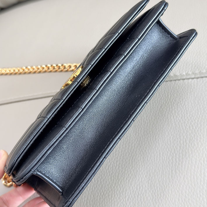 バーバリー バッグ アウトレット Burberry ローラ LOLA ミニ ローラバッグ ブラック 8059492 A1189 バーバリー ショルダーバッグ レディース - 画像 (2)