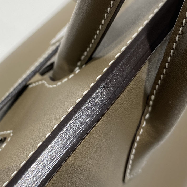 ショルダーバーキン29の定価 HERMES バーキンショルダーライト 29 エトゥープ スイフト シルバー金具 H085237CK18 エルメス バッグ人気ランキング - 画像 (5)