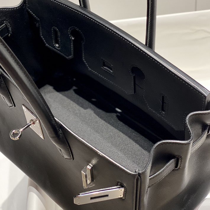 ショルダーバーキン29の定価 HERMES バーキンショルダーライト 29 ブラック スイフト シルバー金具 H085237CK89 shoulder birkin 29 - 画像 (2)