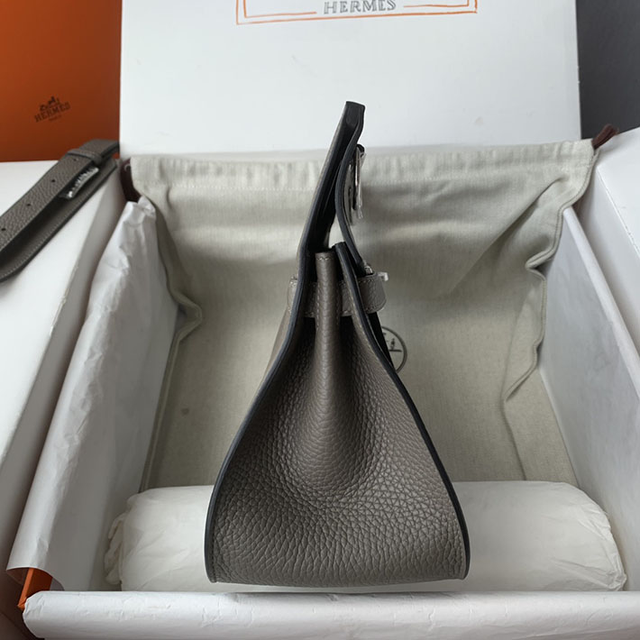 エルメス ジプシエールの通販 HERMES ジプシエール 28cm エタン トリヨンクレマンス シルバー金具 H061784CK8F エルメス メンズバッグ 人気 - 画像 (7)