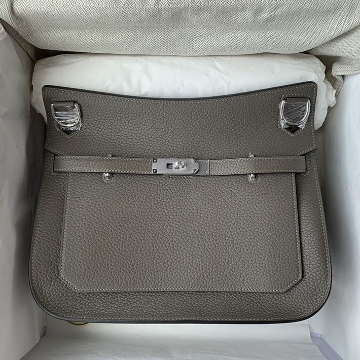 エルメス ジプシエールの通販 HERMES ジプシエール 28cm エタン トリヨンクレマンス シルバー金具 H061784CK8F エルメス メンズバッグ 人気 - 画像 (6)