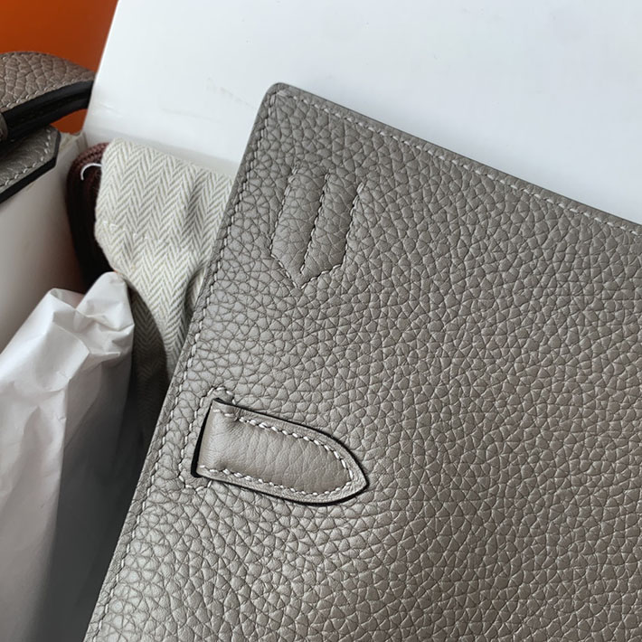 エルメス ジプシエールの通販 HERMES ジプシエール 28cm エタン トリヨンクレマンス シルバー金具 H061784CK8F エルメス メンズバッグ 人気 - 画像 (4)
