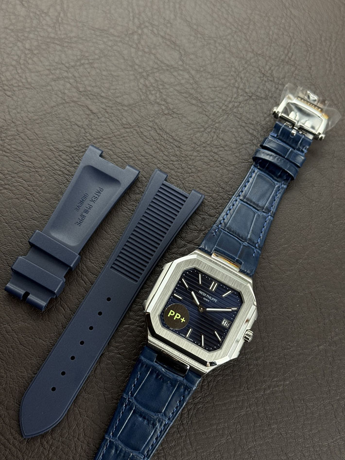 最高級パテックフィリップスーパーコピー PATEK PHILIPPE キュビタス 新作 ホワイトゴールド ネイビー 2632440 パテック フィリップ キュビタス 価格 - 画像 (2)