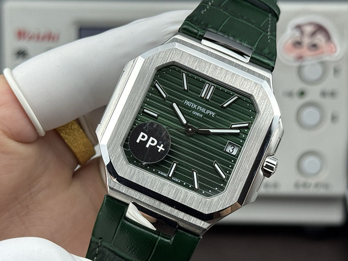 最高級パテックフィリップスーパーコピー PATEK PHILIPPE キュビタス 新作 ホワイトゴールド カーキ 2632442 パテック フィリップ 時計 値段 - 画像 (9)