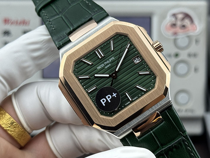 最高級パテックフィリップスーパーコピー PATEK PHILIPPE キュビタス 新作 ホワイトゴールド カーキ 2632442 パテック フィリップ 時計 値段 - 画像 (7)