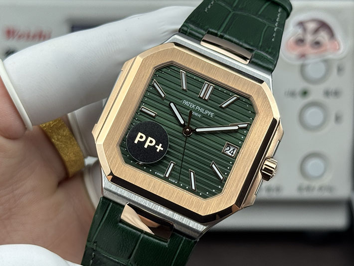 最高級パテックフィリップスーパーコピー PATEK PHILIPPE キュビタス 新作 ホワイトゴールド カーキ 2632442 パテック フィリップ 時計 値段 - 画像 (6)