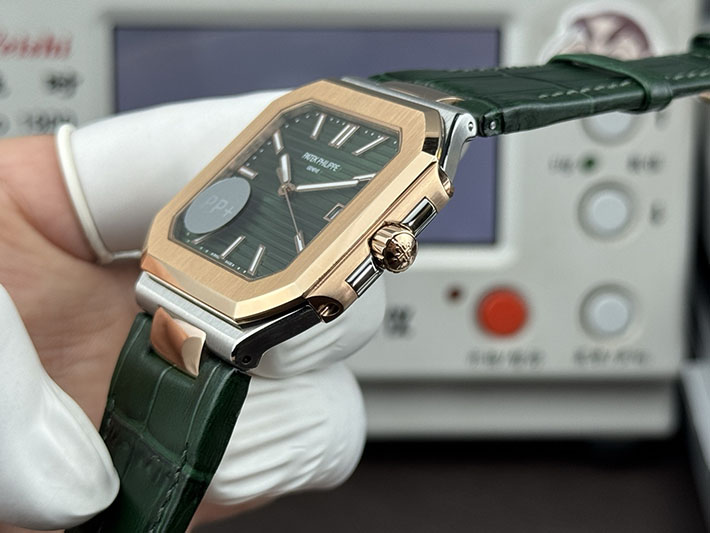 最高級パテックフィリップスーパーコピー PATEK PHILIPPE キュビタス 新作 ホワイトゴールド カーキ 2632442 パテック フィリップ 時計 値段 - 画像 (5)