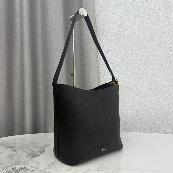 最高級ディオールスーパーコピー Dior Médaillon バケットバッグ ミディアム ブラック M1532QUQW_M900 ディオール バッグ トート - 画像 (9)