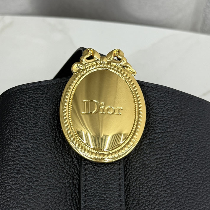 最高級ディオールスーパーコピー Dior Médaillon バケットバッグ ミディアム ブラック M1532QUQW_M900 ディオール バッグ トート - 画像 (6)
