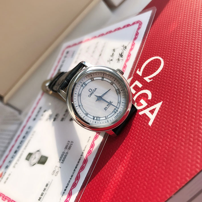 最高級オメガスーパーコピー OMEGA デ・ヴィル プレステージ レディース 腕時計 424.13.27.60.52.002 オメガ デヴィル レディース - 画像 (4)