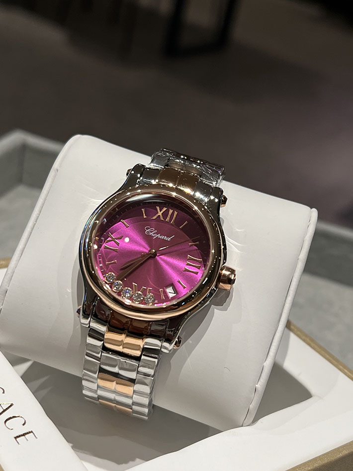 最高級ショパールスーパーコピー CHOPARD ハッピースポーツ クオーツ ルーセントスティール ダイヤモンド 2632803 ショパール 時計 評判 - 画像 (9)