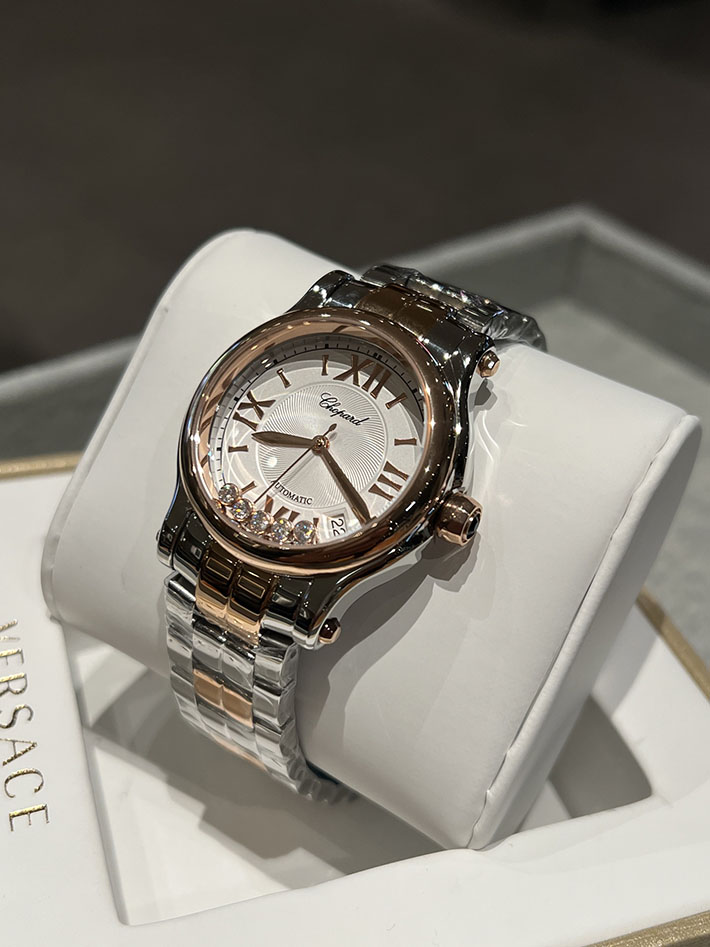 最高級ショパールスーパーコピー CHOPARD ハッピースポーツ クオーツ ルーセントスティール ダイヤモンド 2632803 ショパール 時計 評判 - 画像 (8)