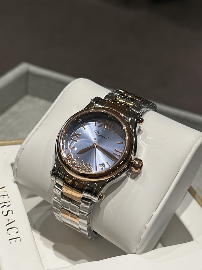 最高級ショパールスーパーコピー CHOPARD ハッピースポーツ クオーツ ルーセントスティール ダイヤモンド 2632803 ショパール 時計 評判 - 画像 (7)