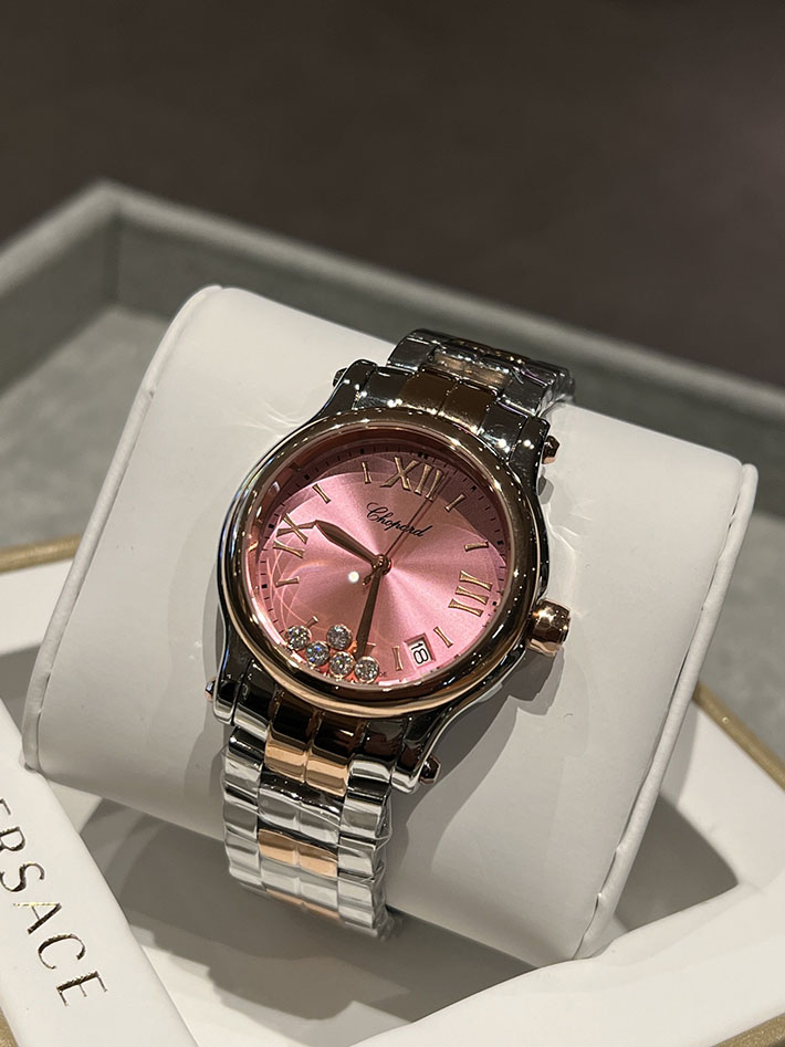 最高級ショパールスーパーコピー CHOPARD ハッピースポーツ クオーツ ルーセントスティール ダイヤモンド 2632803 ショパール 時計 評判 - 画像 (6)