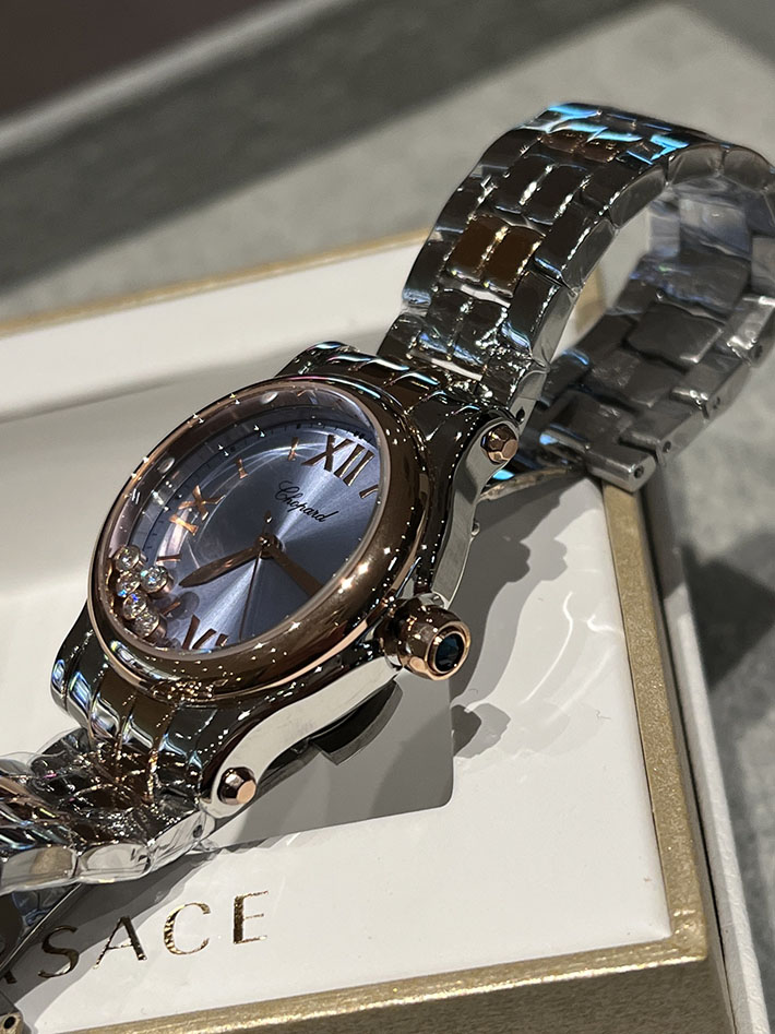 最高級ショパールスーパーコピー CHOPARD ハッピースポーツ クオーツ ルーセントスティール ダイヤモンド 2632803 ショパール 時計 評判 - 画像 (4)