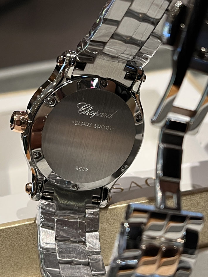 最高級ショパールスーパーコピー CHOPARD ハッピースポーツ クオーツ ルーセントスティール ダイヤモンド 2632803 ショパール 時計 評判 - 画像 (3)