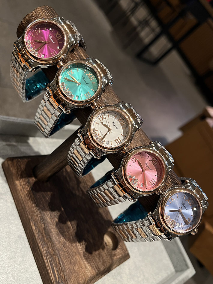 最高級ショパールスーパーコピー CHOPARD ハッピースポーツ クオーツ ルーセントスティール ダイヤモンド 2632803 ショパール 時計 評判 - 画像 (2)