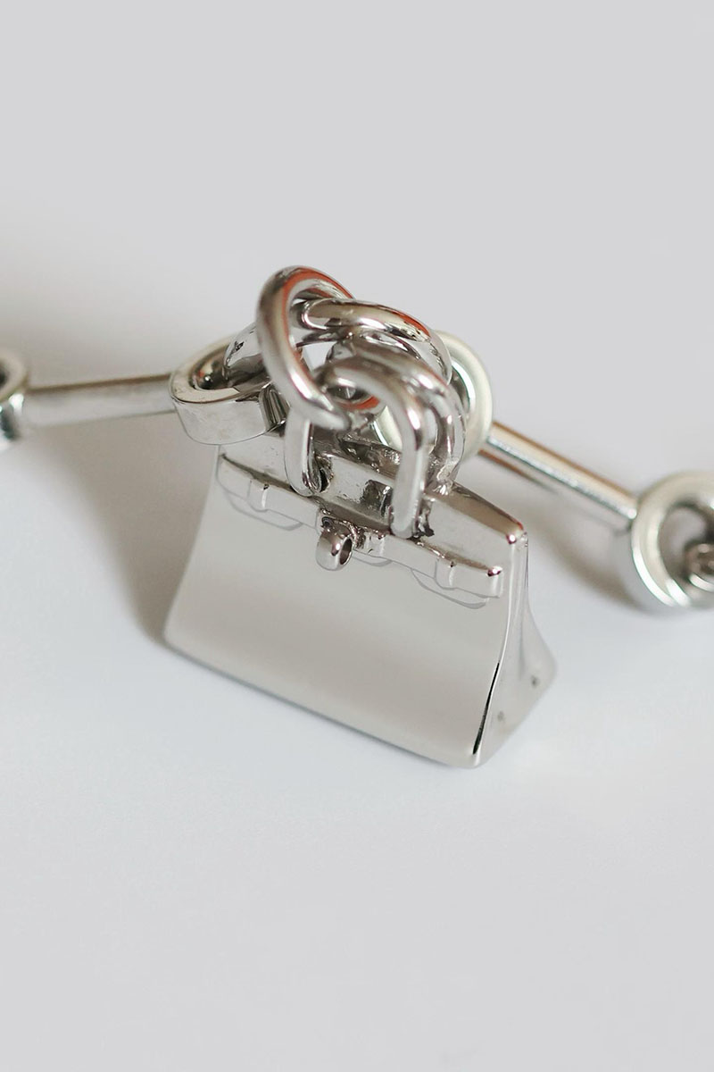エルメス ビジュー・ドゥ・サック HERMES バッグチャーム フォーブ シルバー金具 2634022 エルメスバッグチャーム 定価 - 画像 (5)