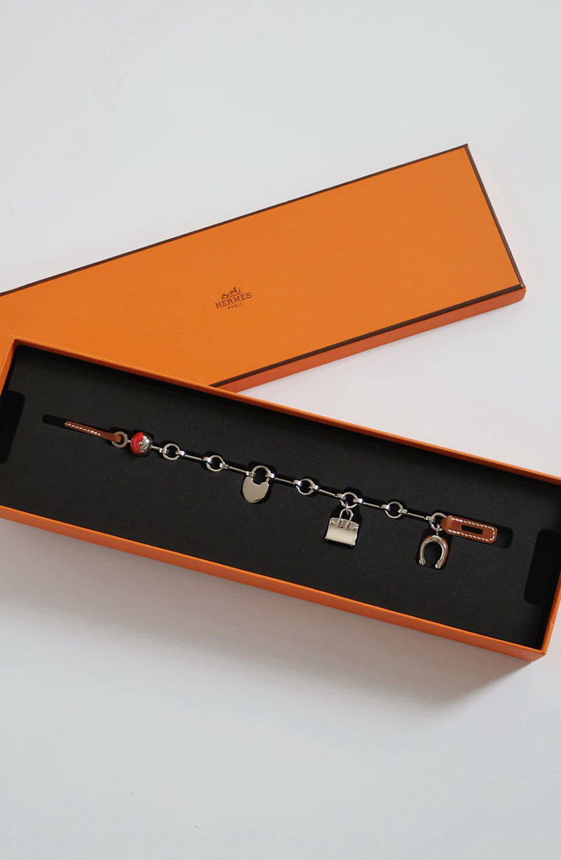 エルメス ビジュー・ドゥ・サック HERMES バッグチャーム フォーブ シルバー金具 2634022 エルメスバッグチャーム 定価 - 画像 (2)