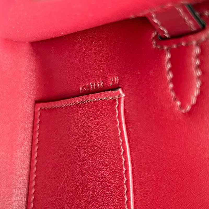 エルメス ケリーミニ2の通販 HERMES ケリーミニ2 外縫い ルージュアッシュ ボックスカーフ ゴールド金具 2634024 エルメス ミニケリー 定価 - 画像 (3)