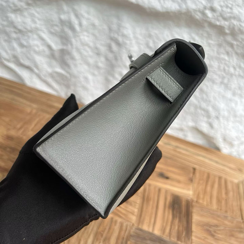 エルメスコピー通販 HERMES ポシェットケリー グリメイヤー スイフト シルバー金具 H084047CK0L エルメス ミニケリー2 定価 - 画像 (7)