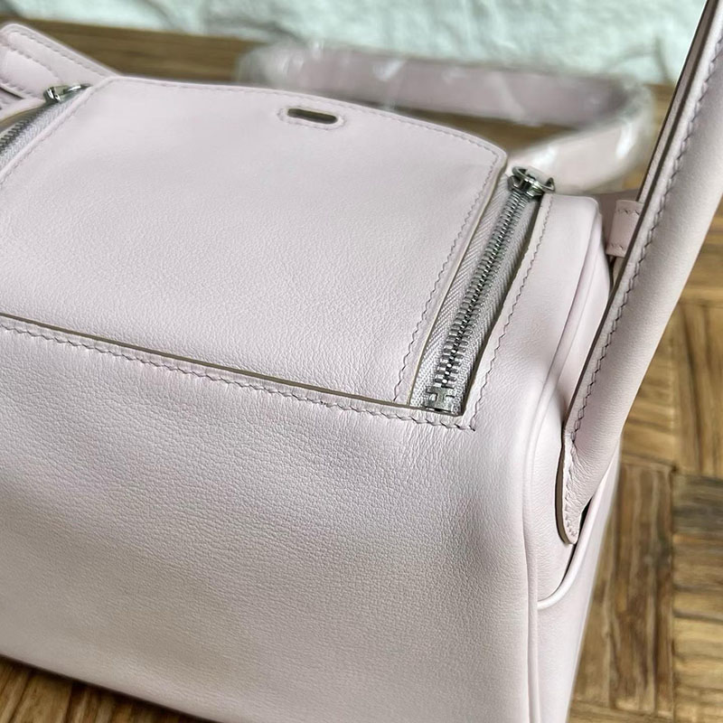 エルメス リンディミニの通販 HERMES ミニリンディ モーヴペール ゴールド スイフト シルバー金具 H085955CK09 エルメス ピンク 人気色 - 画像 (6)