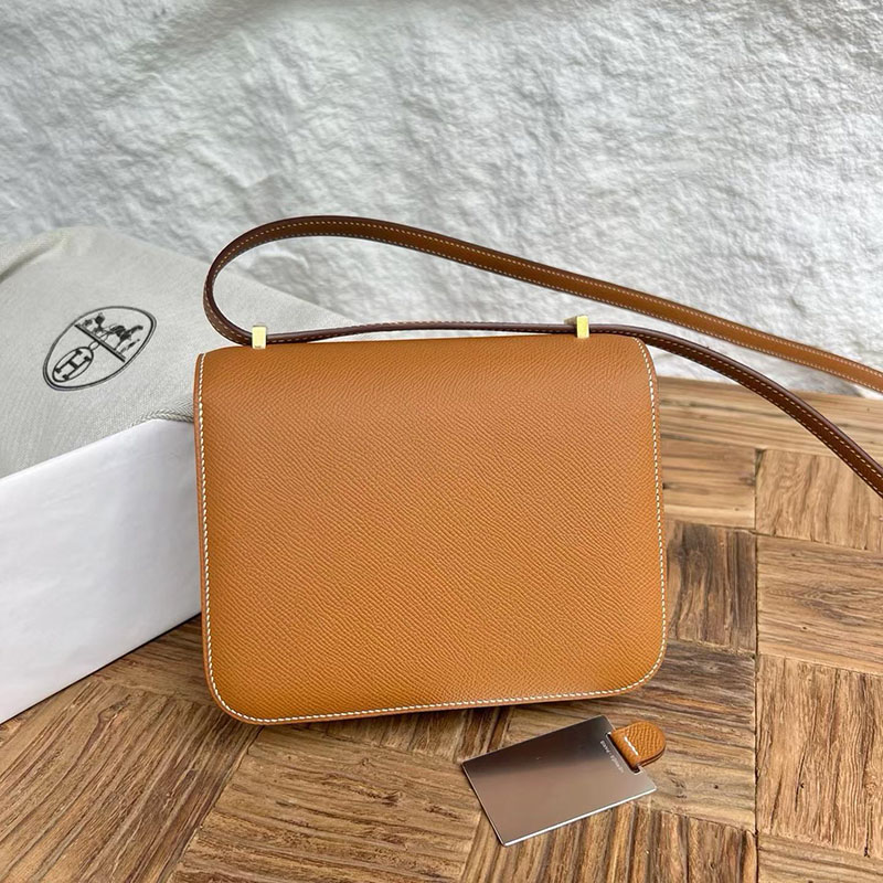 エルメスコピー通販 HERMES コンスタンス3 ミニ ゴールド ヴォーエプソン ゴールド金具 H056341CC37 エルメス ショルダーバッグ 公式 - 画像 (8)
