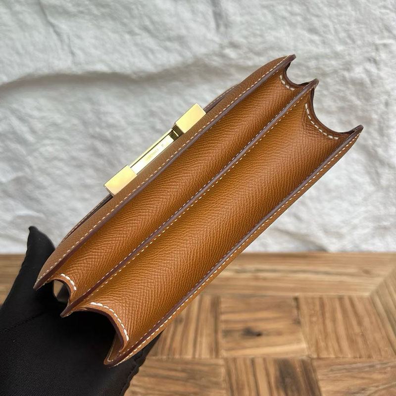 エルメスコピー通販 HERMES コンスタンス3 ミニ ゴールド ヴォーエプソン ゴールド金具 H056341CC37 エルメス ショルダーバッグ 公式 - 画像 (7)