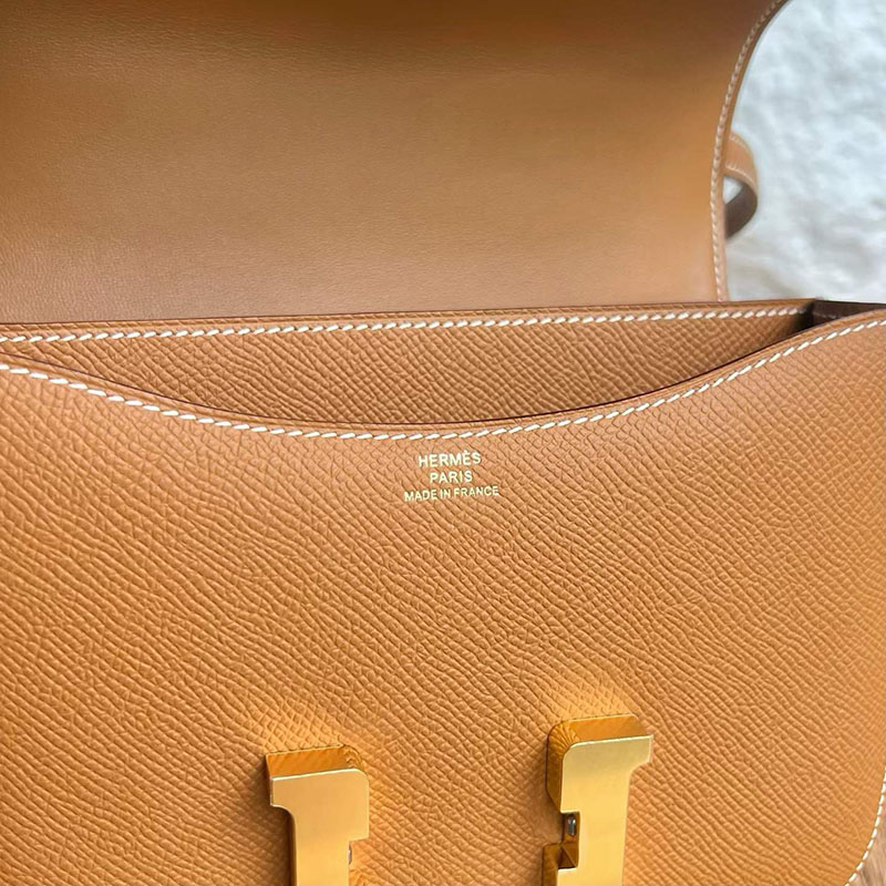 エルメスコピー通販 HERMES コンスタンス3 ミニ ゴールド ヴォーエプソン ゴールド金具 H056341CC37 エルメス ショルダーバッグ 公式 - 画像 (5)