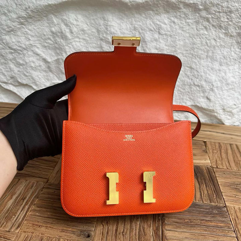 エルメスコピー通販 HERMES コンスタンス3 ミニ フュー ヴォーエプソン ゴールド金具 H056341CC9J エルメス ショルダーバッグ コンスタンス - 画像 (6)