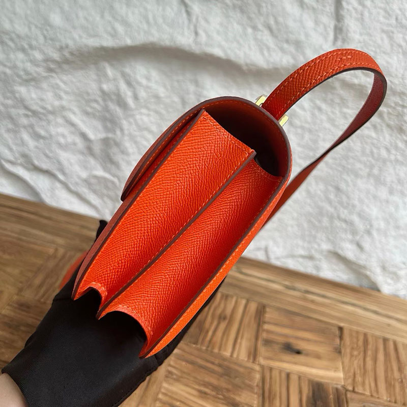 エルメスコピー通販 HERMES コンスタンス3 ミニ フュー ヴォーエプソン ゴールド金具 H056341CC9J エルメス ショルダーバッグ コンスタンス - 画像 (5)