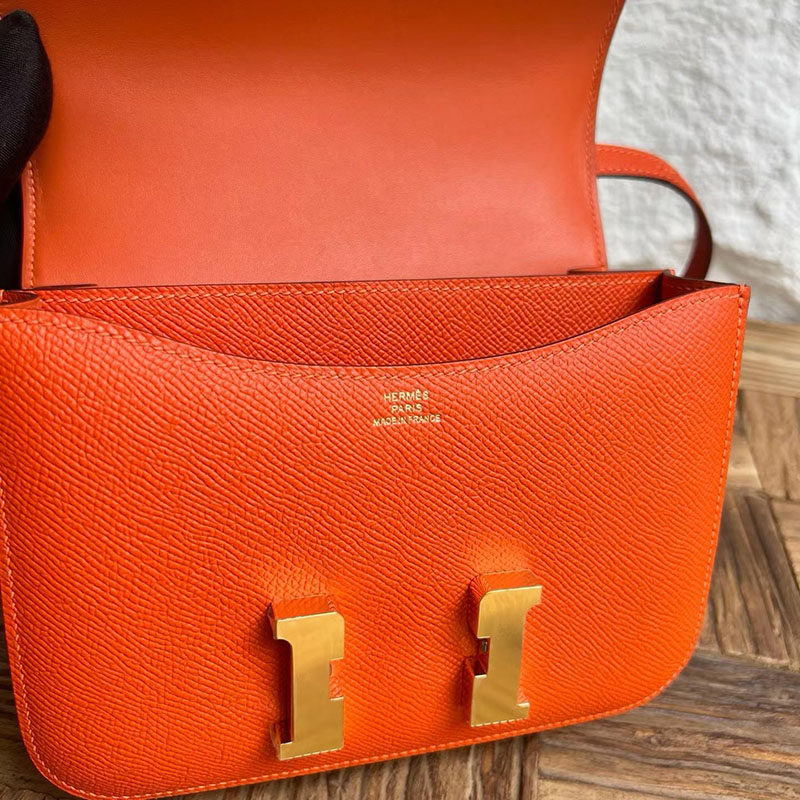 エルメスコピー通販 HERMES コンスタンス3 ミニ フュー ヴォーエプソン ゴールド金具 H056341CC9J エルメス ショルダーバッグ コンスタンス - 画像 (4)