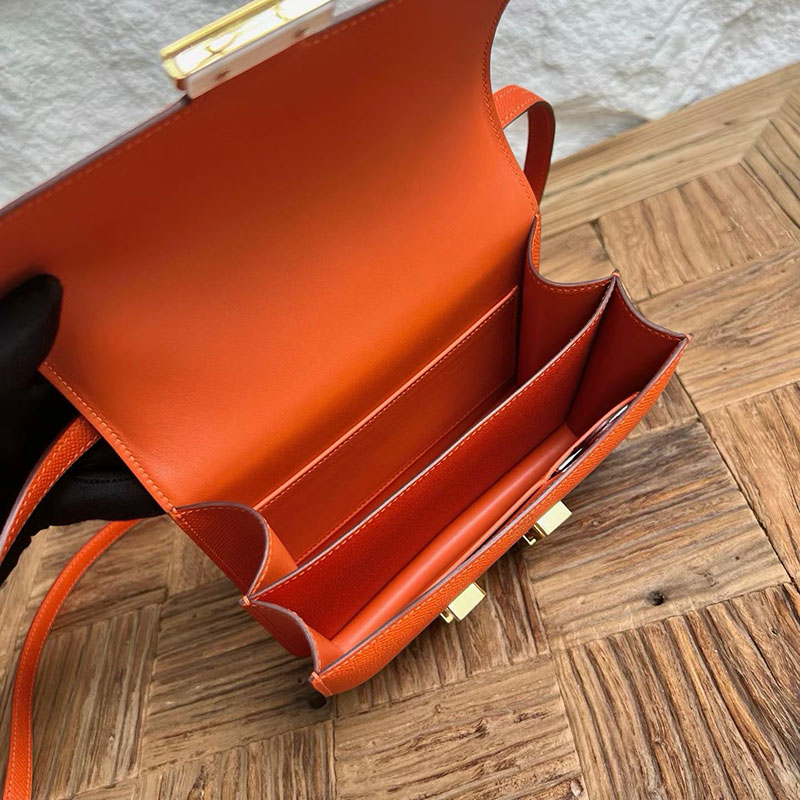 エルメスコピー通販 HERMES コンスタンス3 ミニ フュー ヴォーエプソン ゴールド金具 H056341CC9J エルメス ショルダーバッグ コンスタンス - 画像 (3)