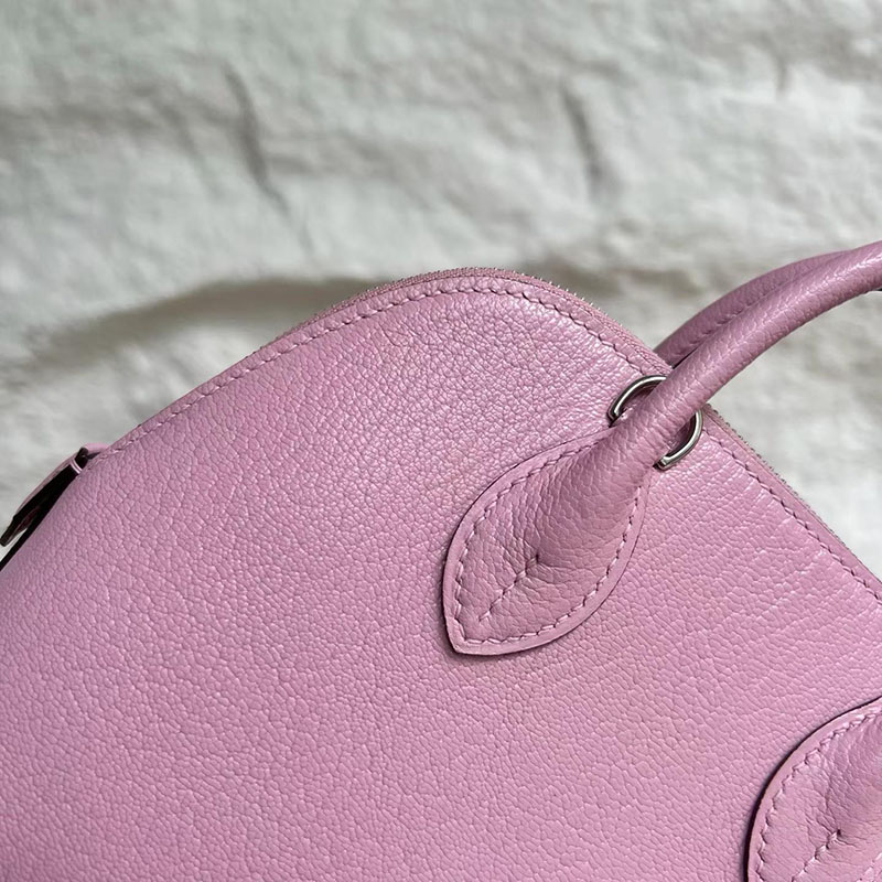 エルメスコピー通販 HERMES ボリード1923 ミニ モーヴシルベストル シェブルミゾル シルバー金具 H073444CKX9 ボリード ミニ 風 - 画像 (9)