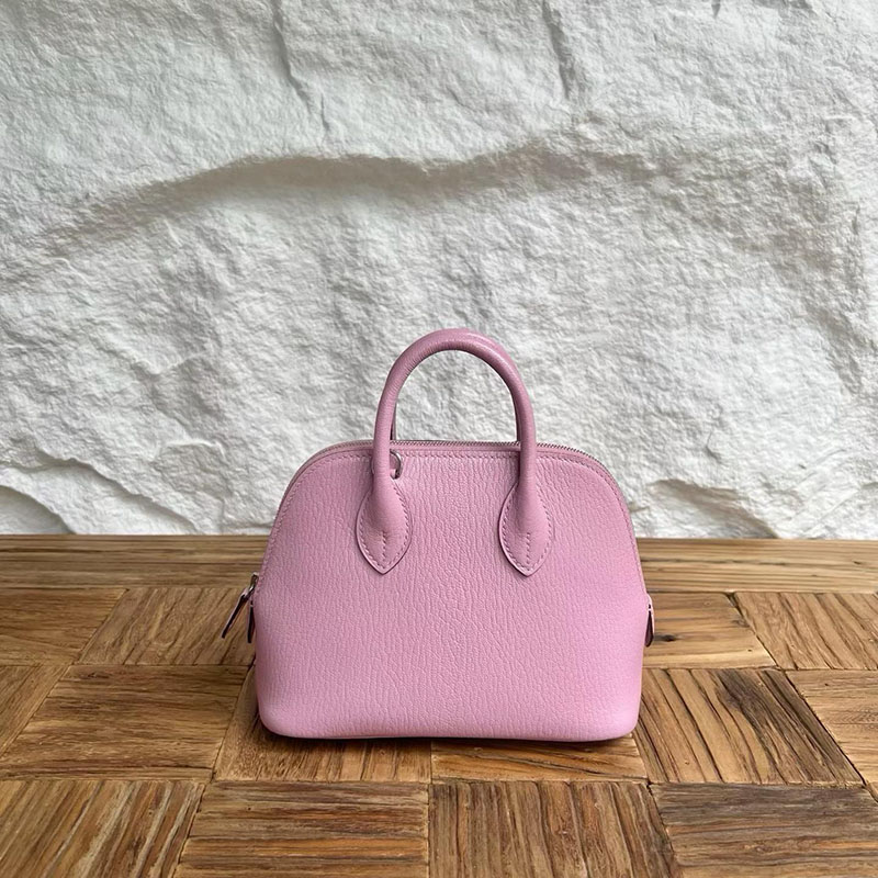 エルメスコピー通販 HERMES ボリード1923 ミニ モーヴシルベストル シェブルミゾル シルバー金具 H073444CKX9 ボリード ミニ 風 - 画像 (8)