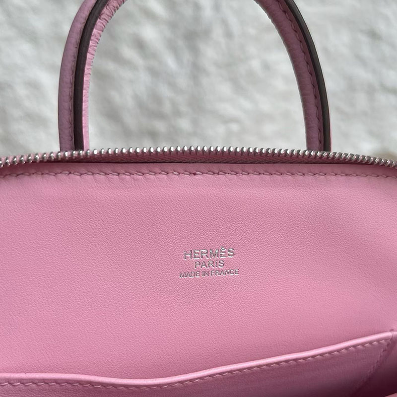 エルメスコピー通販 HERMES ボリード1923 ミニ モーヴシルベストル シェブルミゾル シルバー金具 H073444CKX9 ボリード ミニ 風 - 画像 (6)