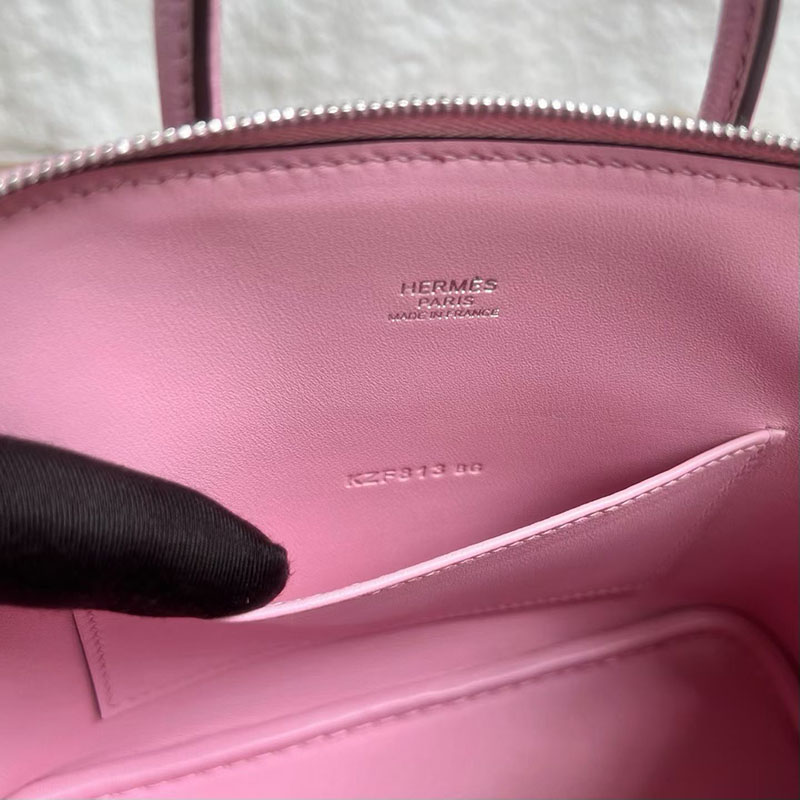 エルメスコピー通販 HERMES ボリード1923 ミニ モーヴシルベストル シェブルミゾル シルバー金具 H073444CKX9 ボリード ミニ 風 - 画像 (5)