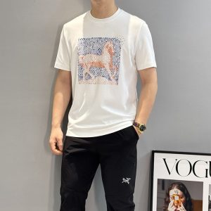 エルメス メンズTシャツ 馬