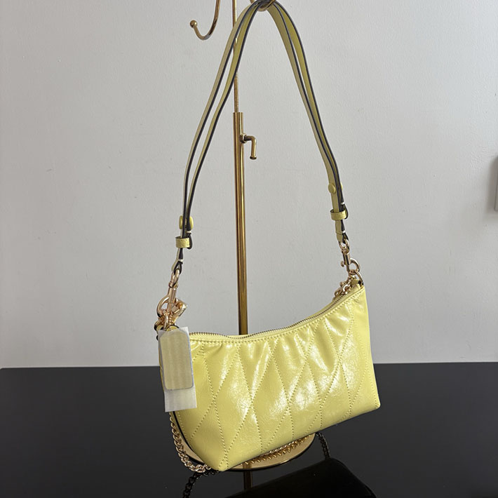 コーチ バッグ アウトレット COACH ケイトリン ショルダー バッグ・キルティング ソフト イエロー CDZ88 IMPM2 コーチ バッグ ショルダー - 画像 (7)
