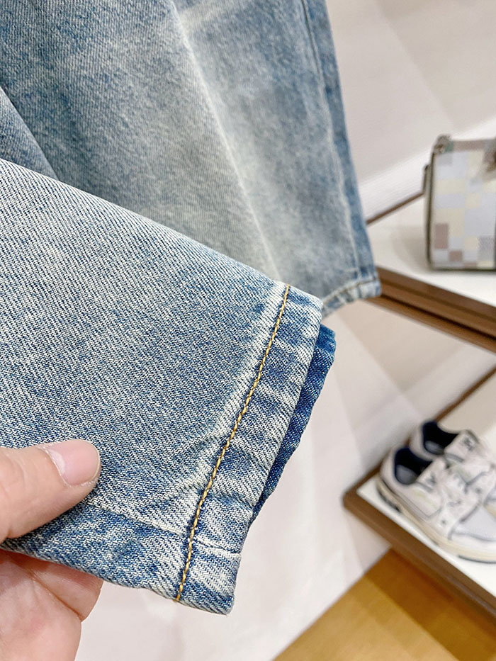 最高級ルイヴィトンスーパーコピー Louis Vuitton 2026新作 デニム ハーフパンツ ショートパンツ clothes202600510 ルイヴィトン パンツ メンズ - 画像 (5)